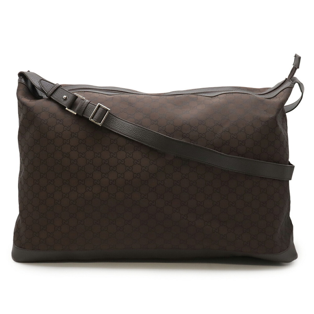 GUCCI Brown Leather Shoulder Bag - Picture 2 of 10